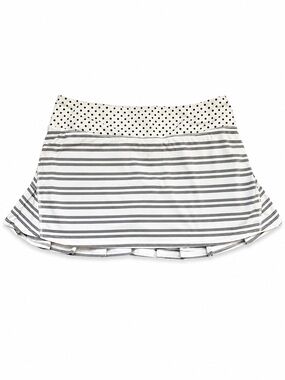 Lululemon Pace Rival Skort Pleated Tennis Golf Stripe Polka Dot